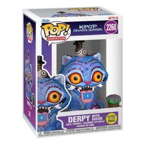 KPop Demon Hunters Funko POP! Animation – Tiger con Uccellino 9 cm 2260